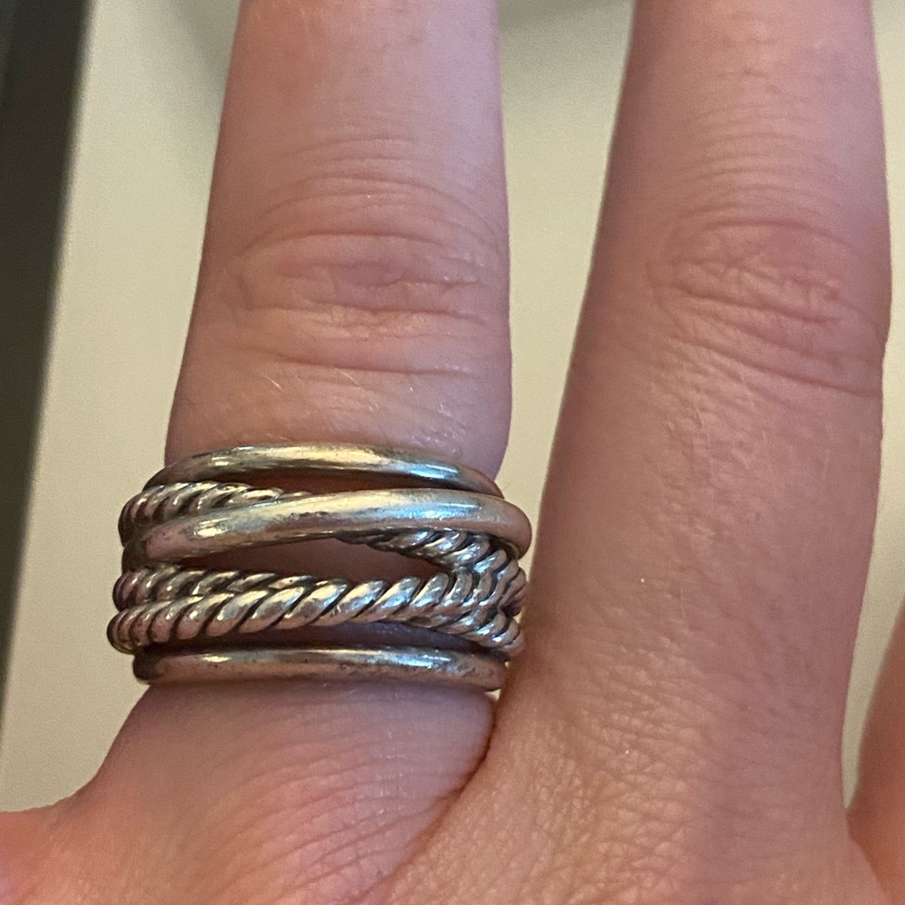 David Yurman Wide Cable Ring